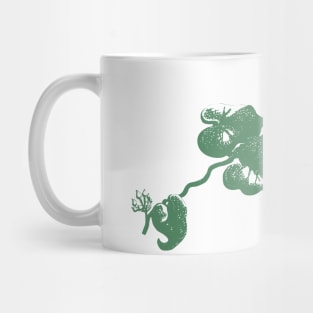 Author's drawing on your things. Bindweed. Mug